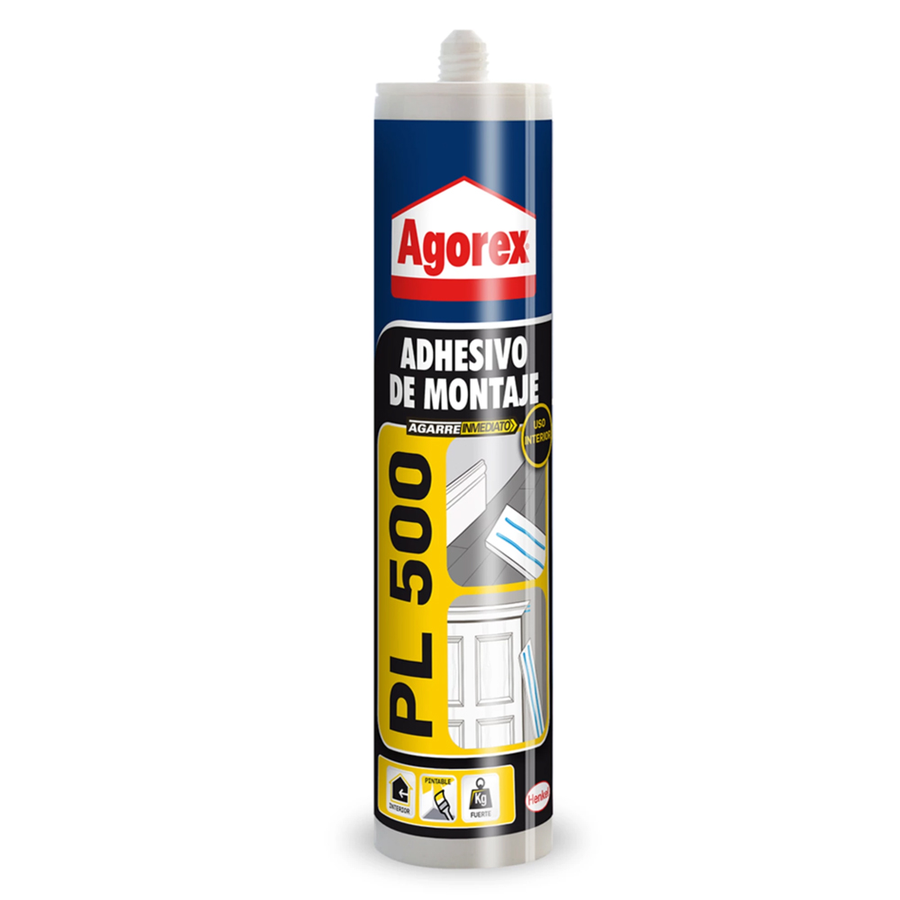 Agorex Adhesivo Montaje Pl500 - 370 Gr Henkel Mod: 1002994199