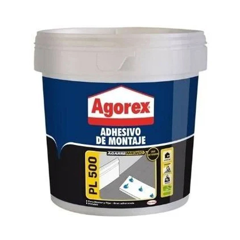 Agorex Adhesivo Montaje Pl500 - 1 Gl Henkel (1444595) (e6)