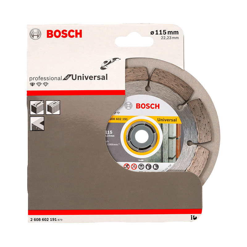Disco Diamantado Segmentado Bosch 4 1/2 - Universal