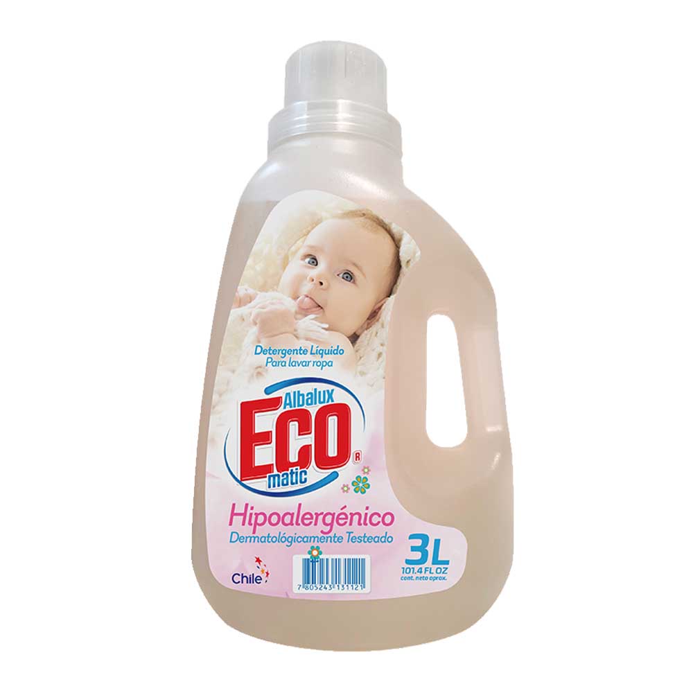 Detergente LÍquido Eco HipoalergÉnico Bidon 3 Lts Albalux