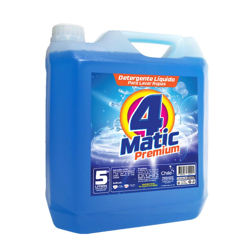 Detergente LÍquido 4matic 5 Lts Unidad Albalux 