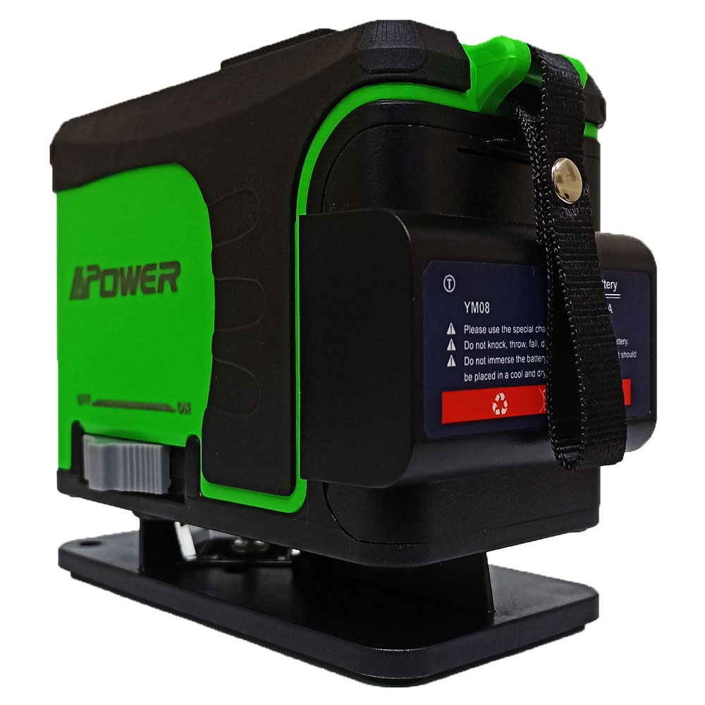 Nivel  Laser  Apower 25 Mts Verde 8 Lineas Mod: Td1601b-g8