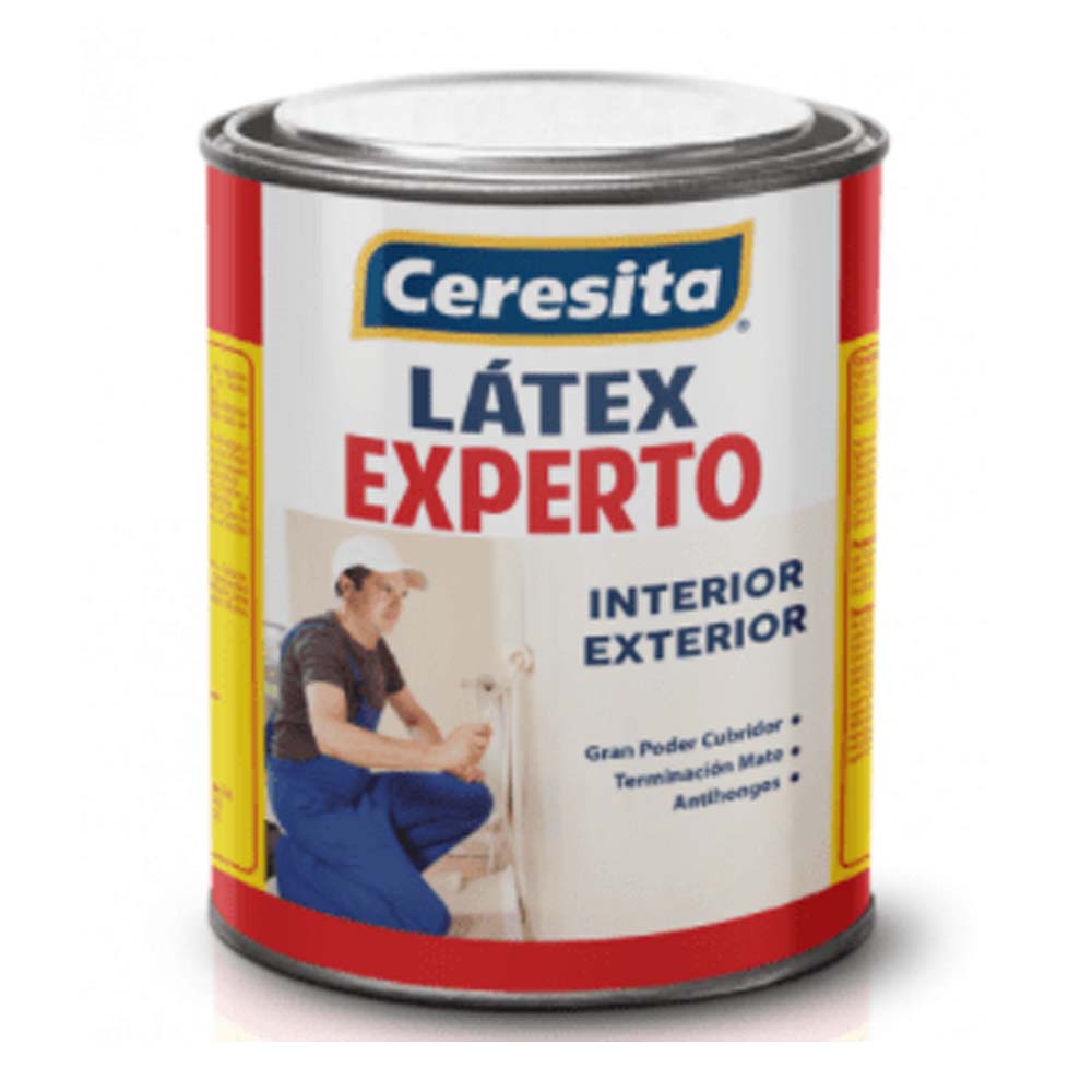Latex Experto Blanco 1/4 Galon Ceresita