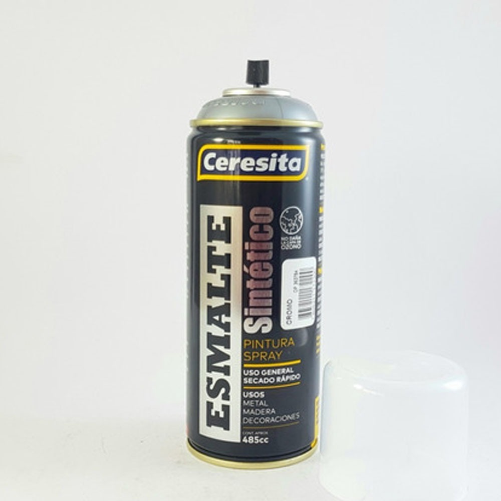 Spray Esmalte Ceresita Cromo 485 Cc