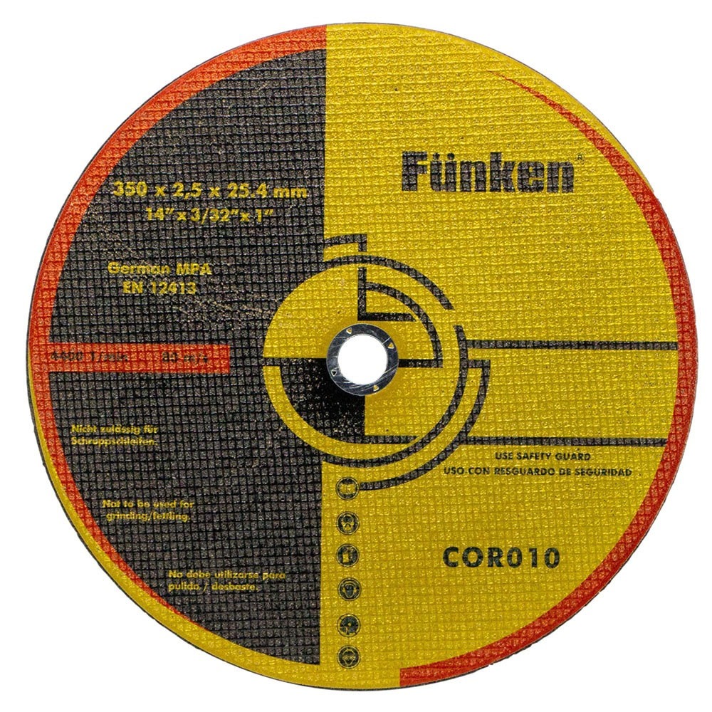 Disco Corte Metal Funken 14 X 2,5 Mm