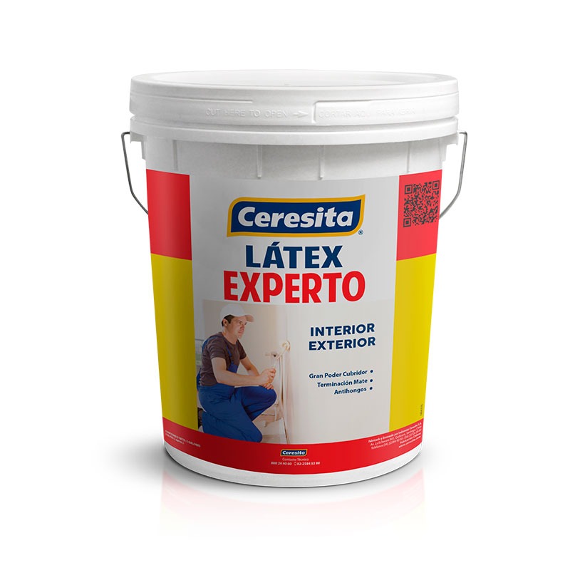 Latex Experto Blanco Ceresita Tineta 4 Gl Mod: 11402130