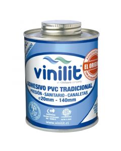 Adhesivo Para Pvc Tarro C/pincel 240 Cc Vinilit