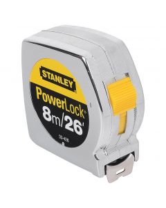 Huincha Stanley Medir PowerLock 8Mts  Mod: 33-428
