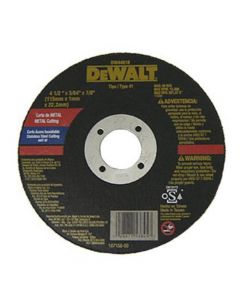 DISCO CORTE METAL 41/2' X 1MM (DW44618)