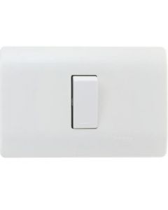 Interruptor embutido simple 9/12 placa arm. blanco genesis (marisio) mwd130247500 (e40)