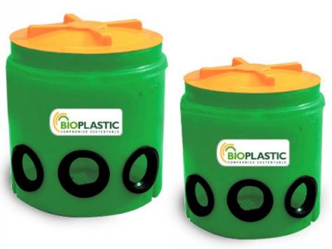Cámara Distribuidora De Drenes Bioplastic 100 Lts. Para Fosa Séptica 