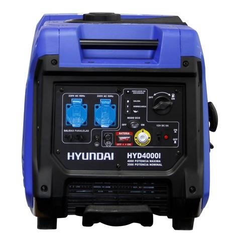 Generador Inverter Digital Hyundai Gasolina 3.5/4.0 Kw P/manual Mod: 82hyd4000i
