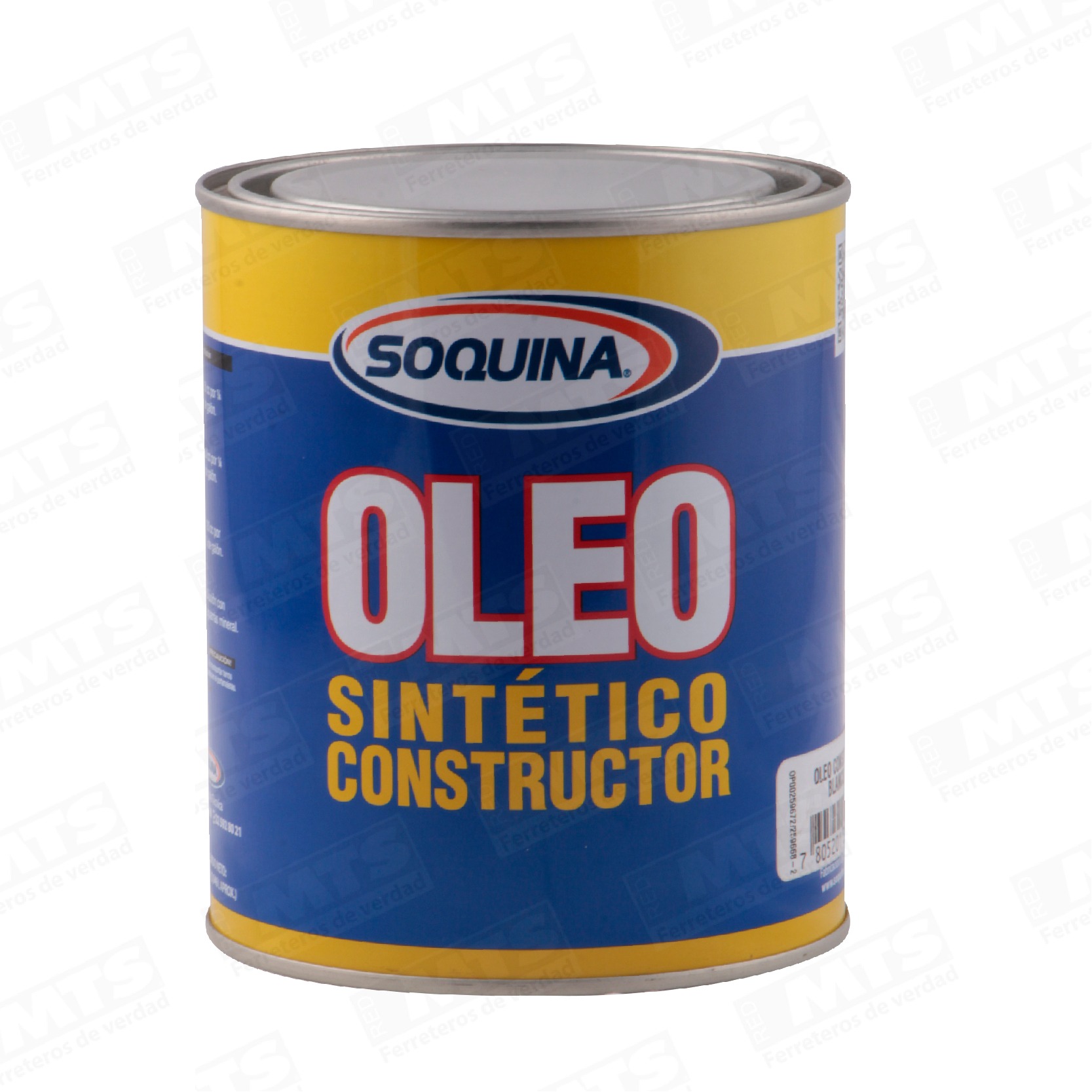 ** oleo sintet. construc. blanco th 1/4 gl soquina 20016104 (e6)