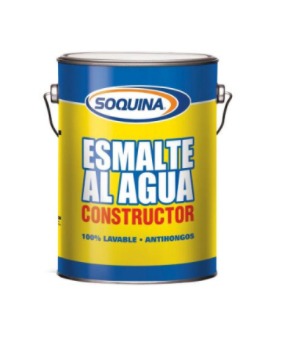 ** esmalte al agua construc. guayaba gl soquina 21972701 (e1)