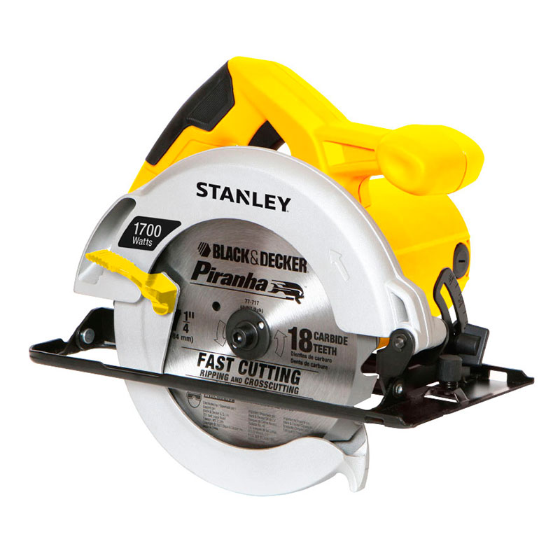 Sierra Circular Eléctrica Stanley 7 1/4  -1600w- 
Mod: Sc16-b2c