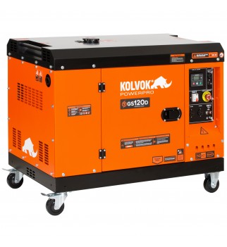 Generador Kolvok Insonorizado Diesel Monofasico 12,0 Kw Mod: Gs1200d